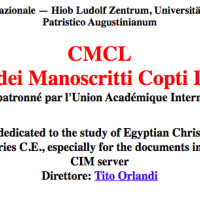 Corpus dei Manoscritti Copti Letterari (Rome-Hamburg)